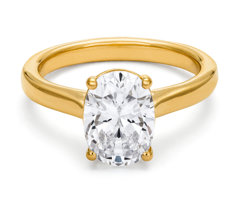 Fenia - Electra - ring med labbodlad diamant