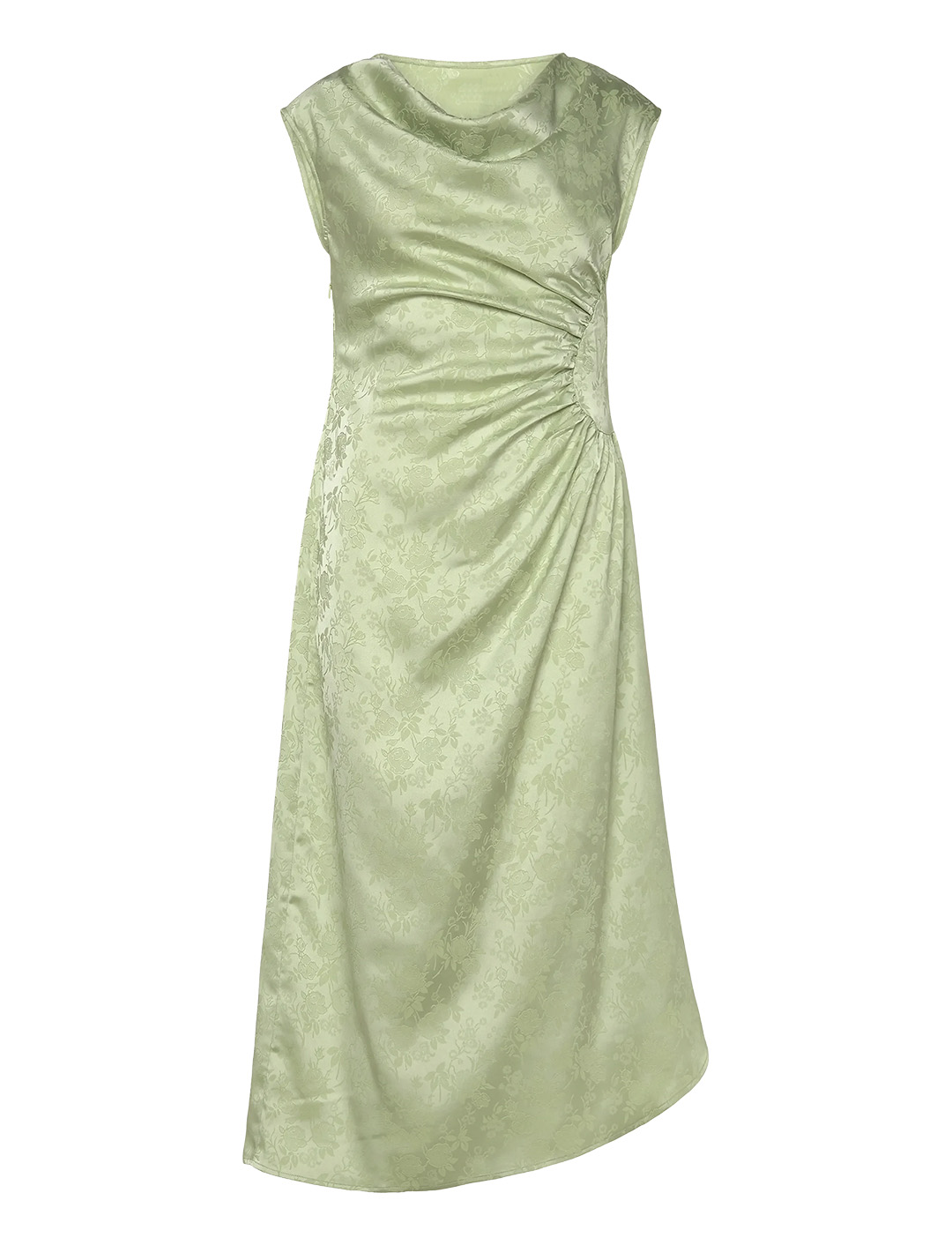 Vero Moda WINNIE SL ROUCHED DRESS EXP - Midi kjoler