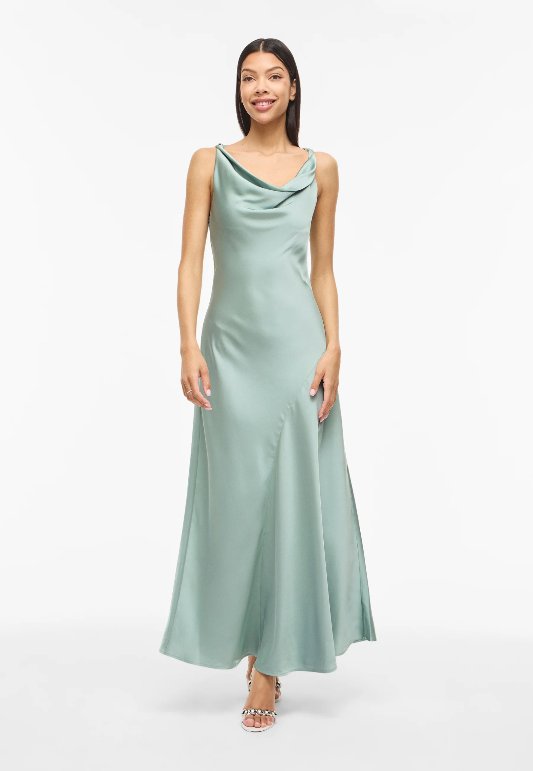 VIBEA WATERFALL ANKLE DRESS - Festklänning - blue surf