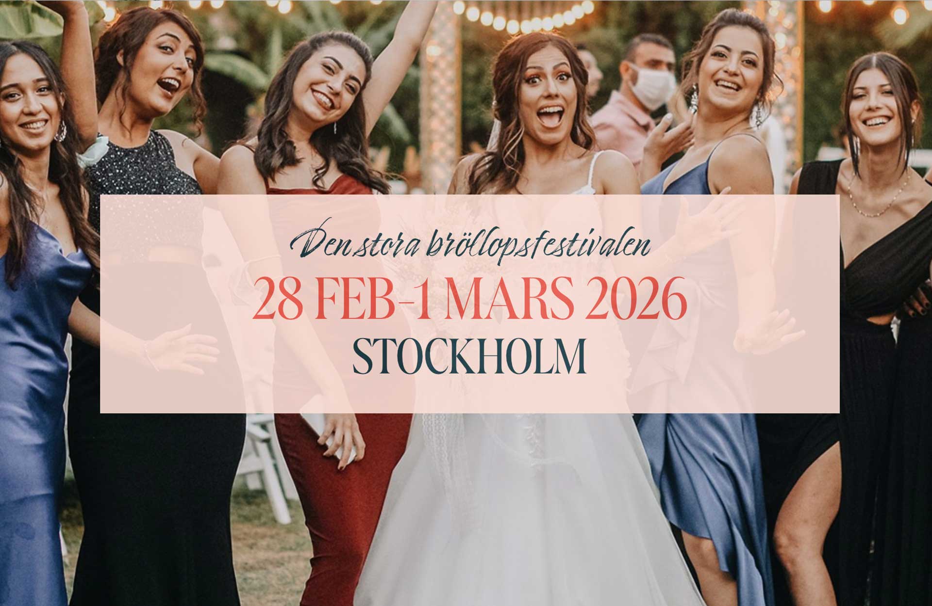 Bröllopsfeber Stockholm bröllopsmässa 2026