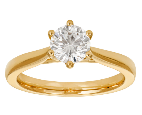 20143712 - Diamantring i 18K guld/vitt guld