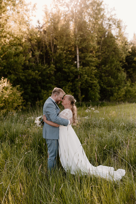 Sophia & Rasmus lantliga bröllop - foto: Ellinor Niland