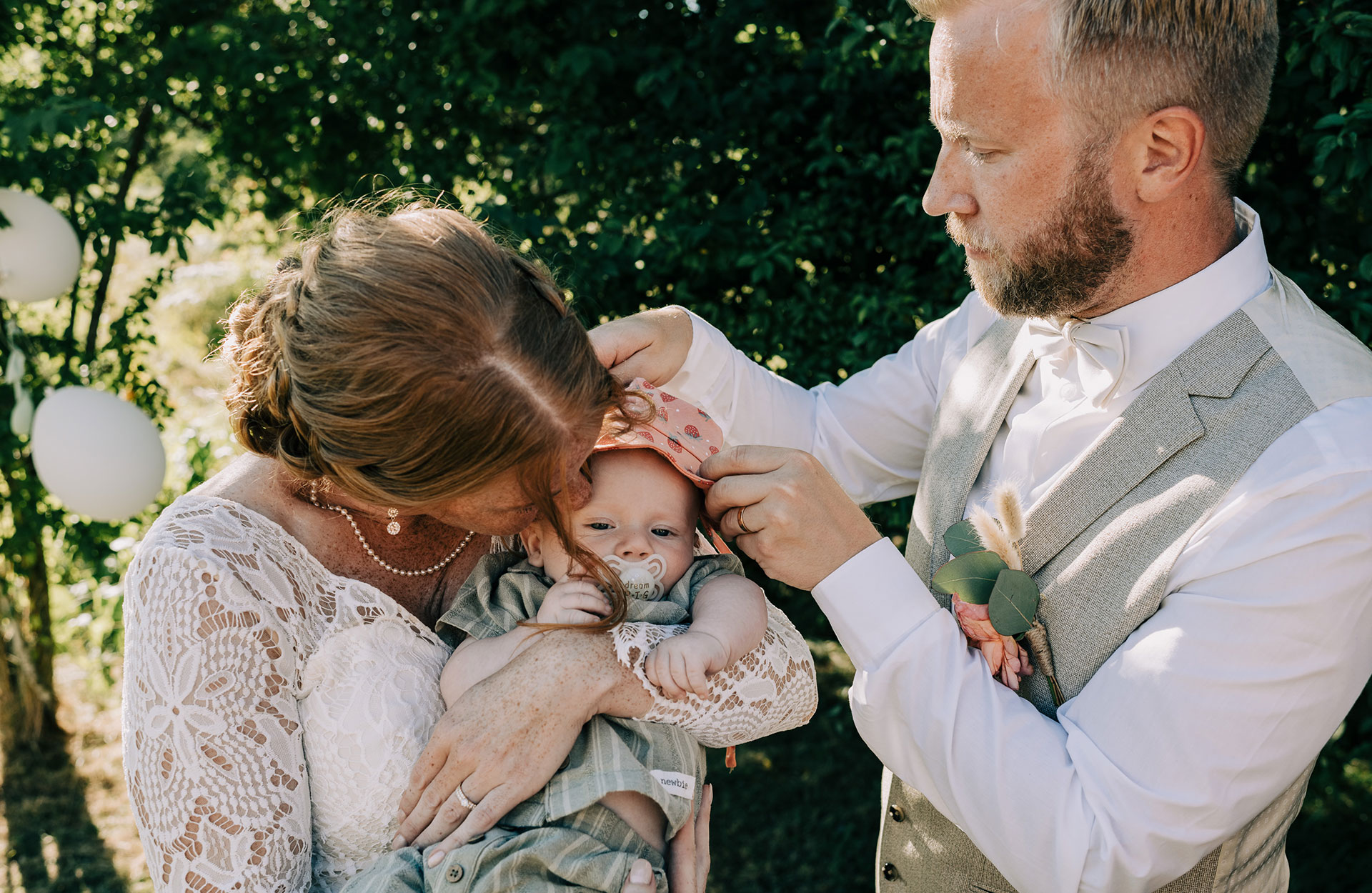 Annie & Johans bröllop - Foto: Sara Norrehed