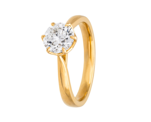 Ring Capri i 18K återvunnet guld - Guldfynd