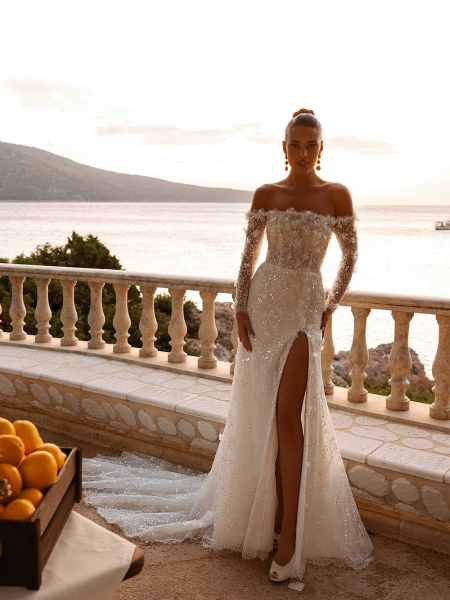 Cosmobella bröllopsklänning 8263