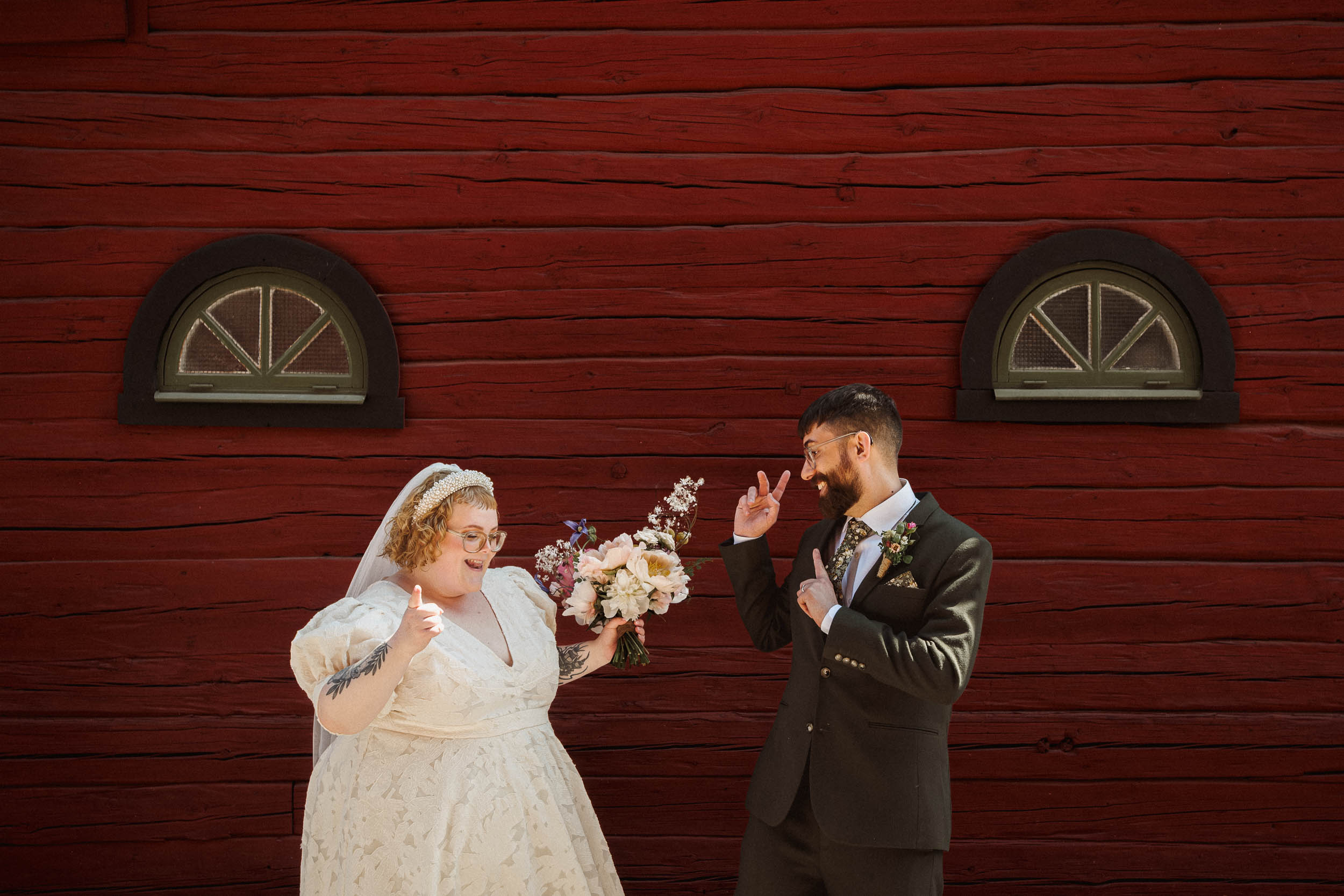 Bröllopspunkarnas bröllop - Foto: Maja Karlström Bröllopspunkarnas bröllop - Foto: Maja Karlström