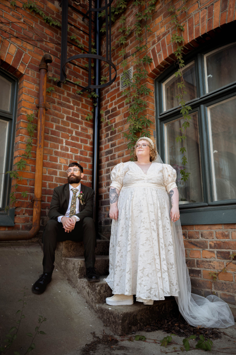 Bröllopspunkarnas bröllop – Foto: Maja Karlström Bröllopspunkarnas bröllop - Foto: Maja Karlström