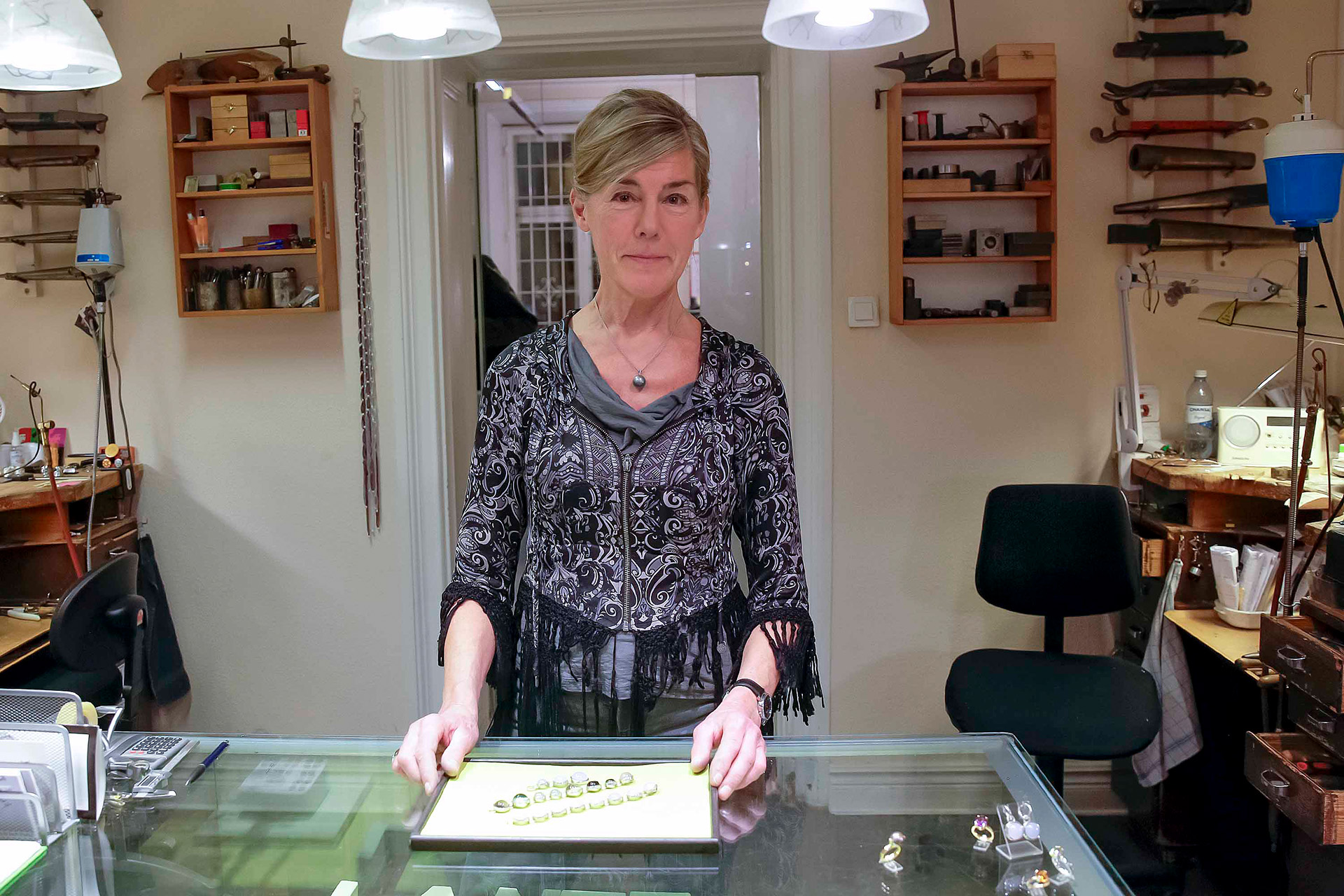 Gunilla Lantz - guldsmed på Smederna Lantz