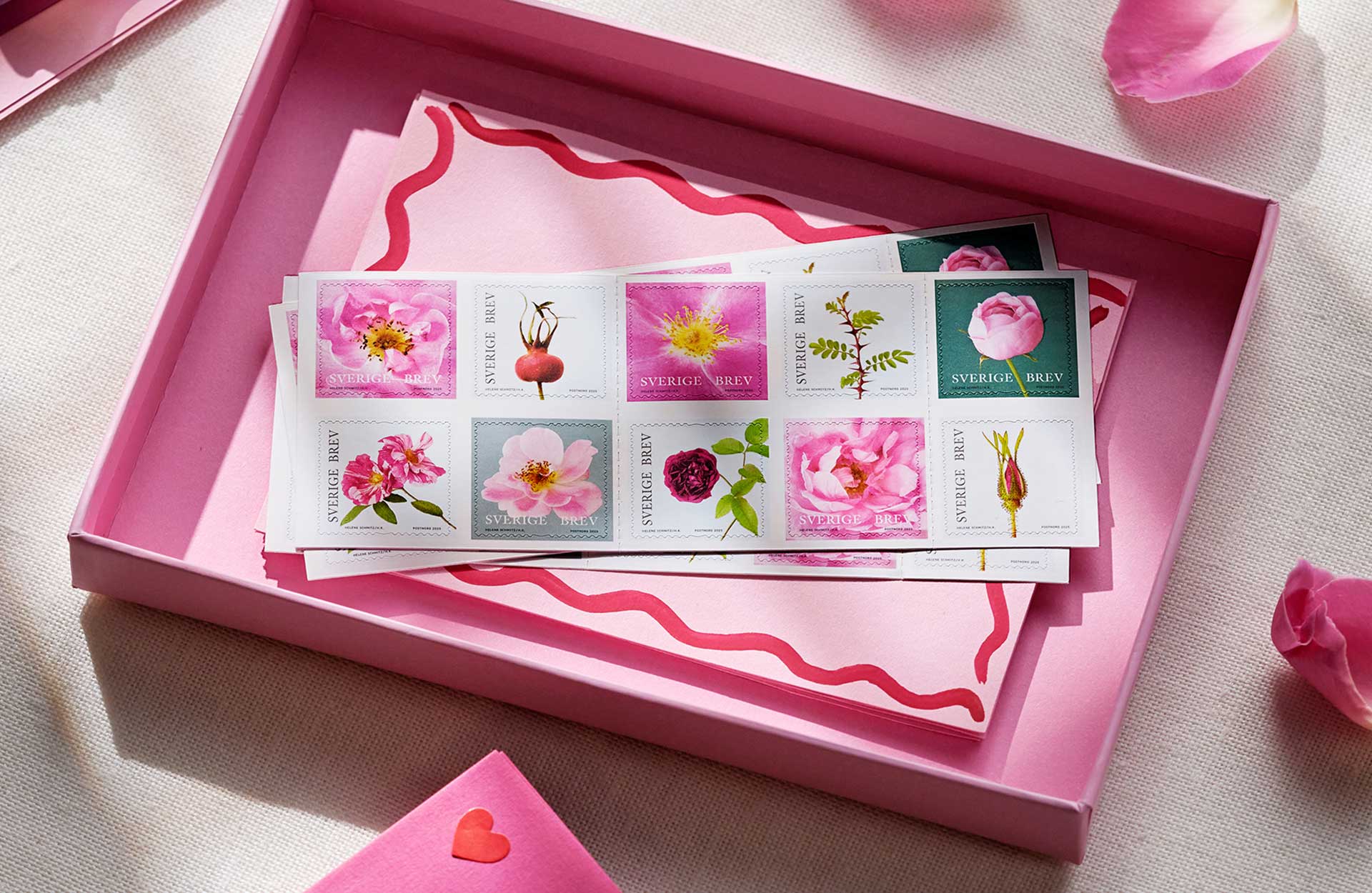 Frimärken från PostNord - Foto: Emma Shevtzoff Frimärken från PostNord - Foto: Emma Shevtzoff