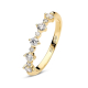 Ring Brina - med labbodlade diamanter