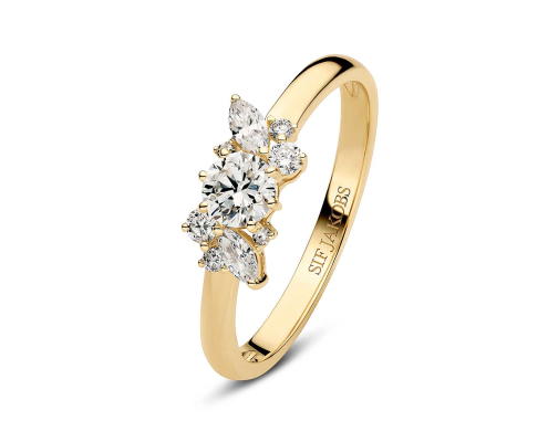 Ring Lovere - med labbodlade diamanter