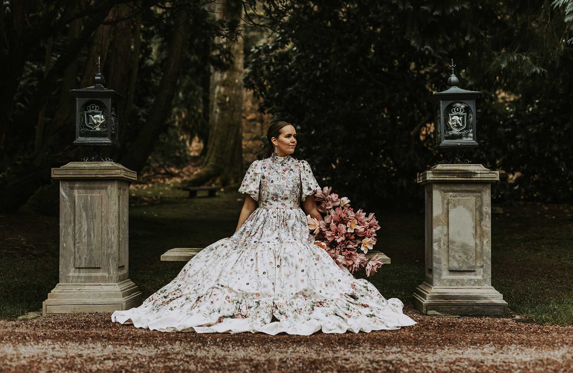 Norrvikens Bröllopsklänning - design Frida Jonsvens Norrvikens Bröllopsklänning - design Frida Jonsvens