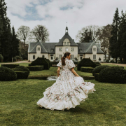 Norrvikens Bröllopsklänning - design Frida Jonsvens