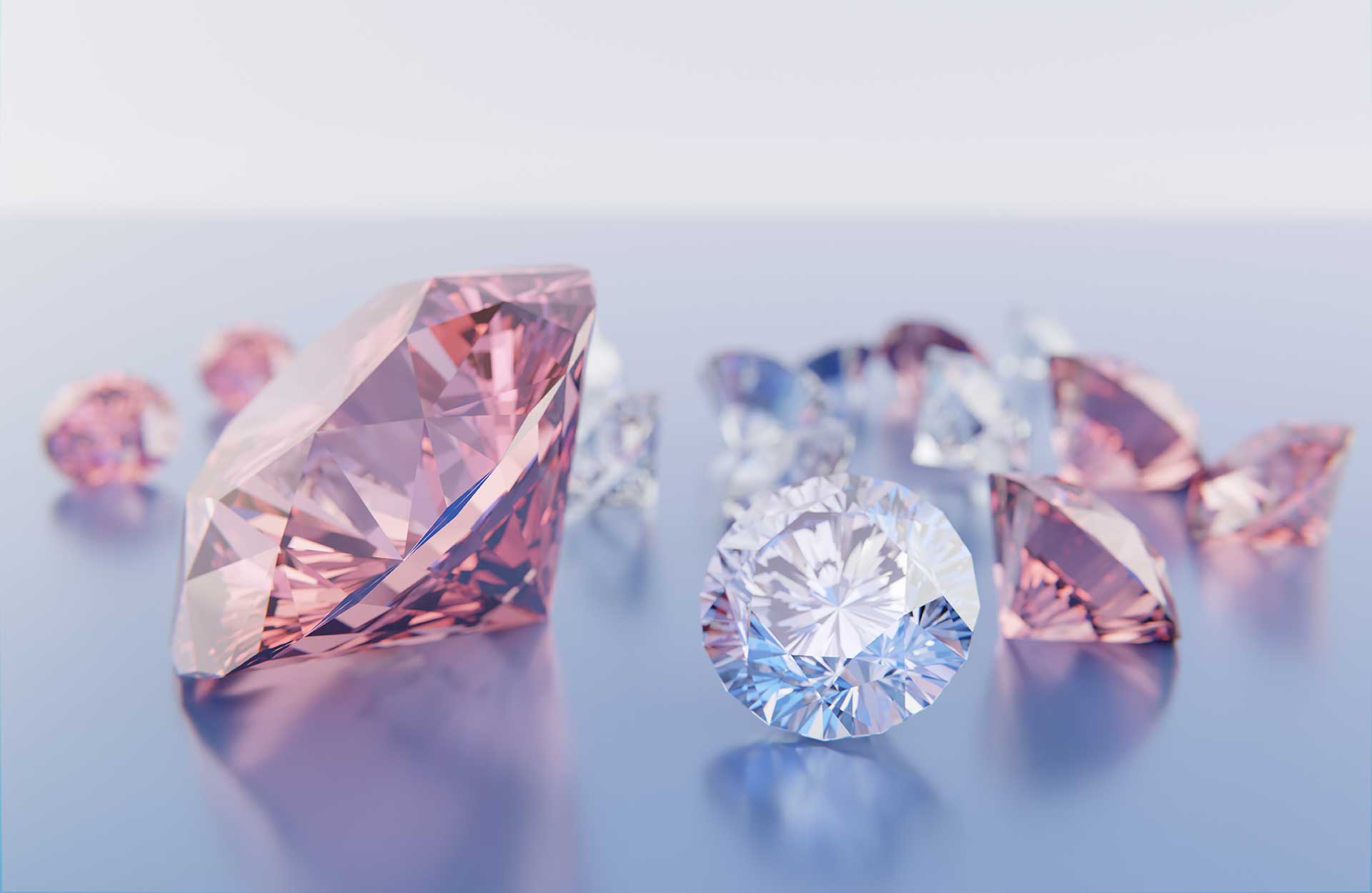 Diamanter finns i olika färger - Foto: Freepik Diamanter finns i olika färger - Foto: Freepik