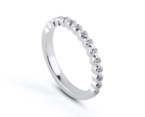 Annika Gustavsson Jewelry - Vigselring Bubbles