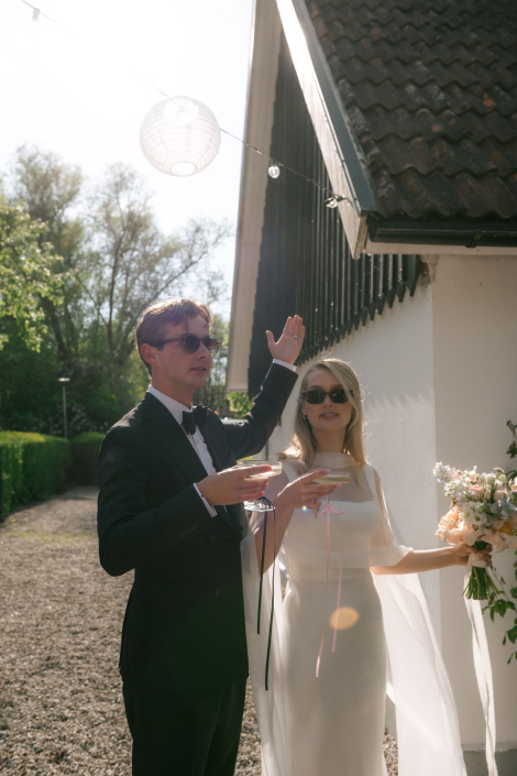 Esther & Leons bröllop - Svansjöhus Skåne