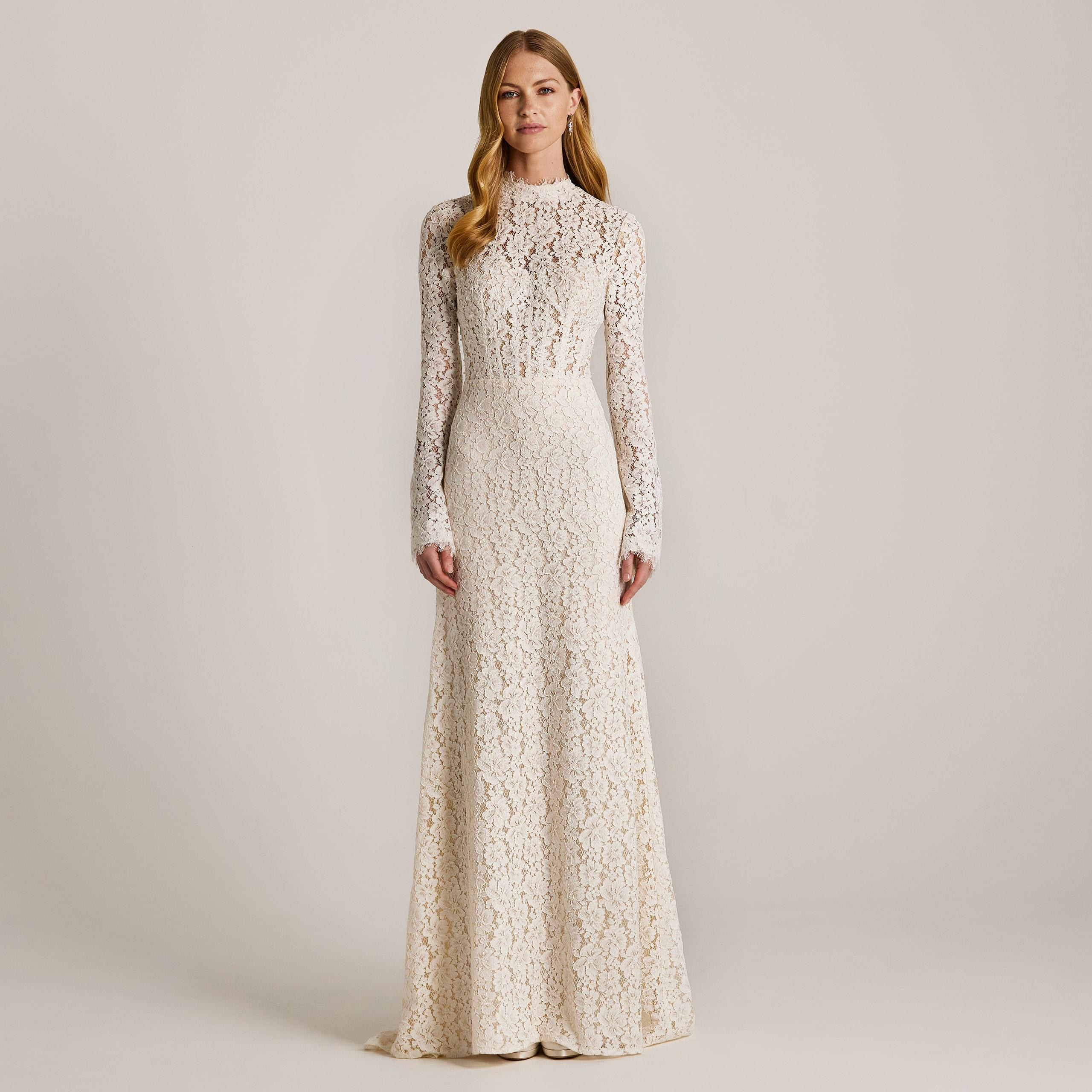 Spetsklänning - Style 08-4724-NU från LILLY