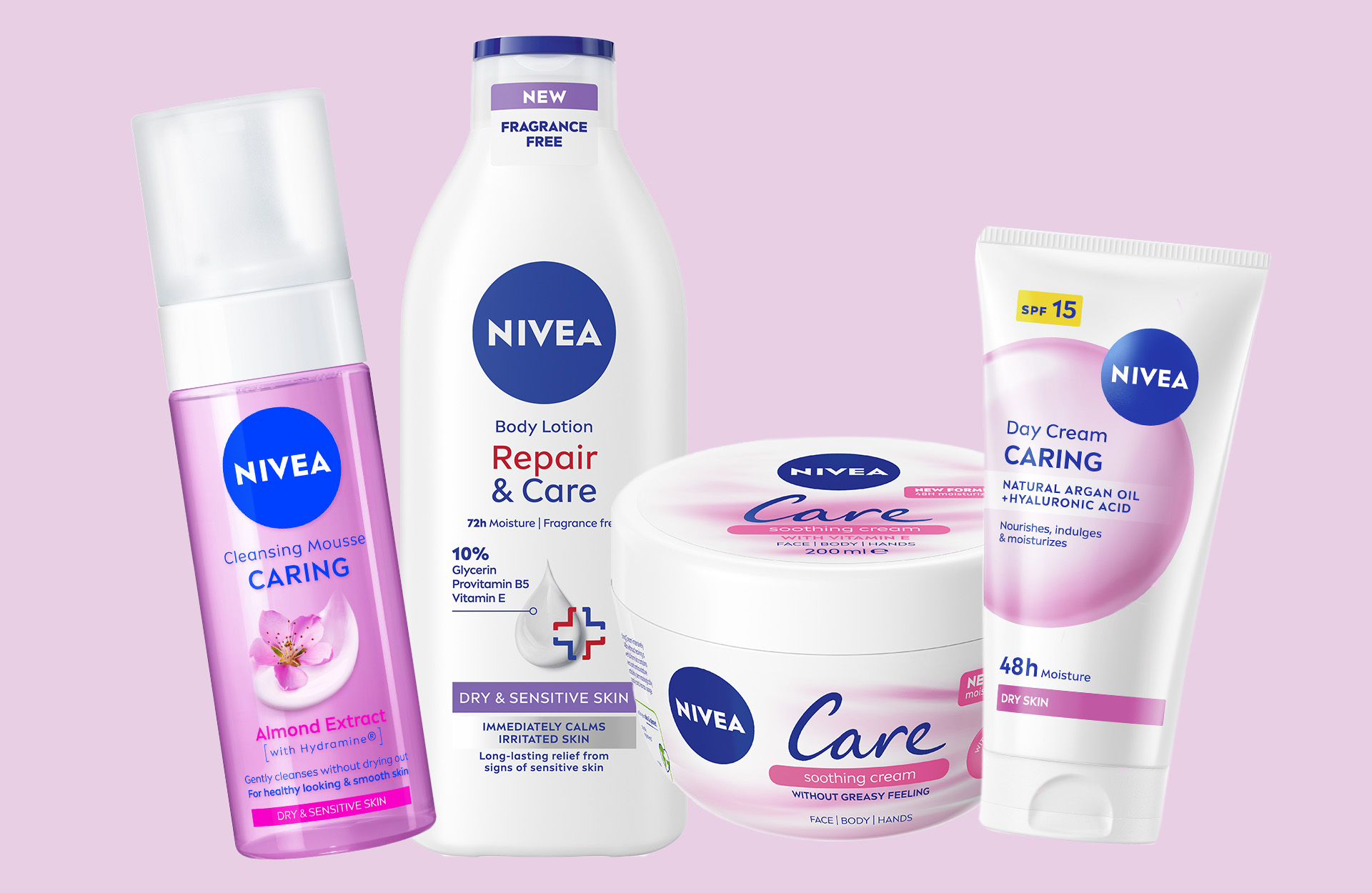 nivea rosa produkter - care