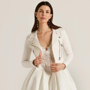 Bikerjacka från LILLY - Style 09785-CR