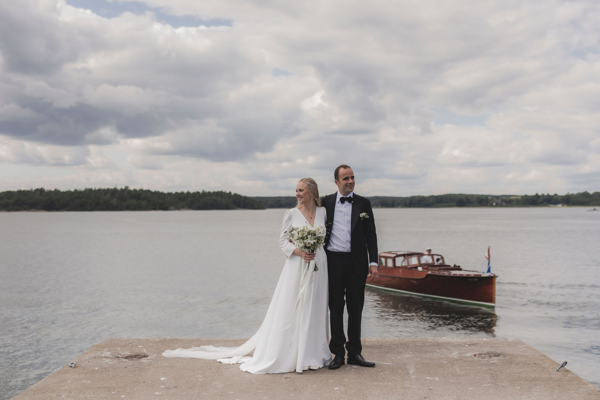 Eva & Tom - bröllop i Stockholms Skärgård - Foto Sara Klintberg