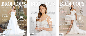 De tre senaste omslagen - Bröllopsmagasinet