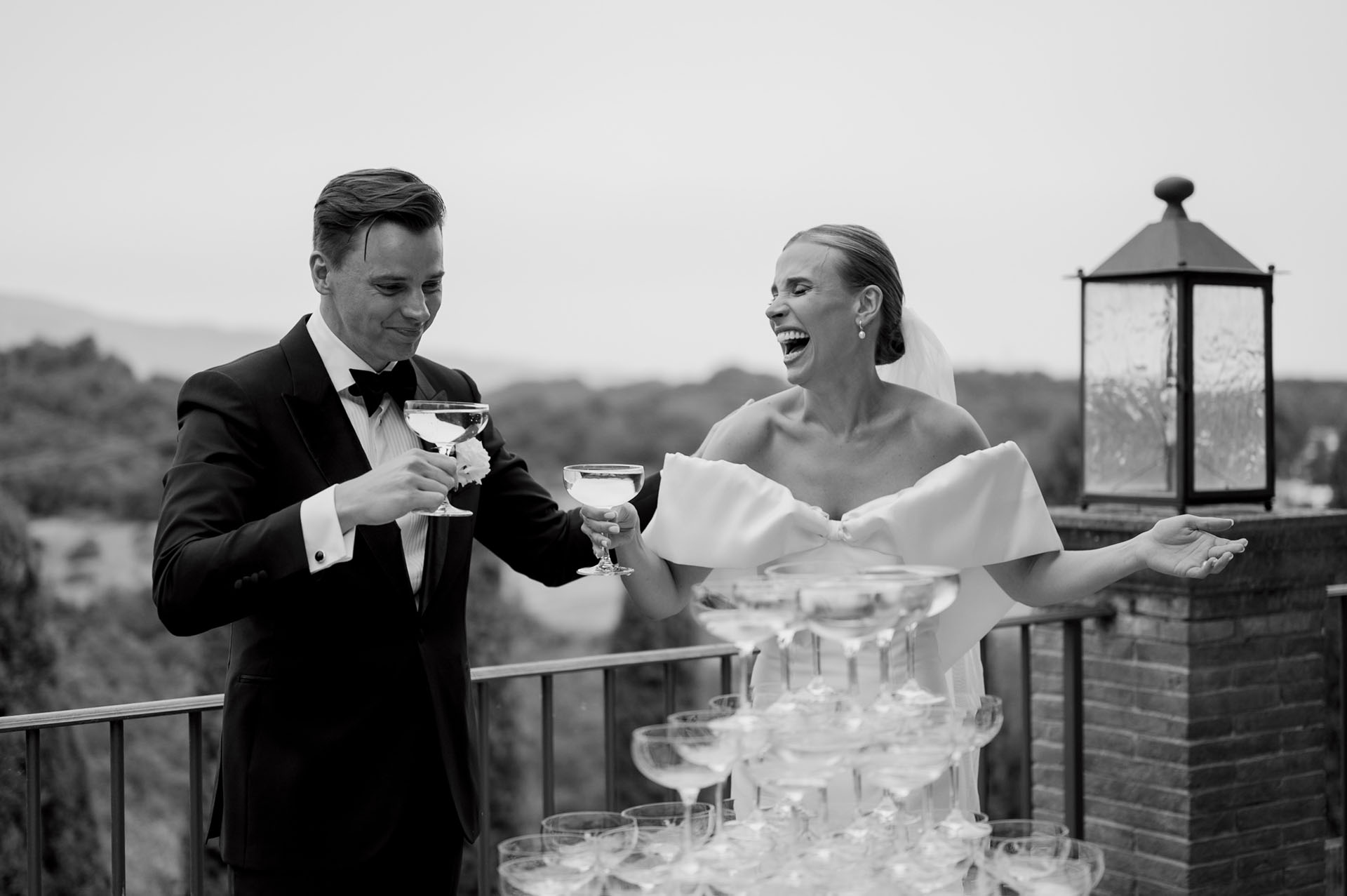 Bröllop i Toscana - Malin & Andreas